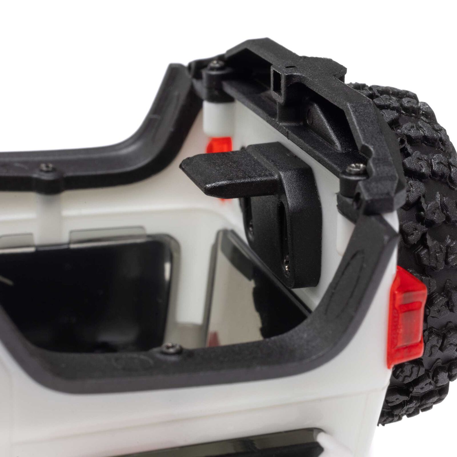 Axial SCX30 Jeep Wrangler JLU 4X4 RTR Brushed Rock Crawler (Battery & Charger Included), White 1/30