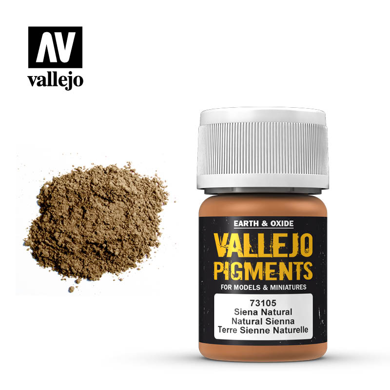 73105 Vallejo Pigment Natural Sienna 35ml