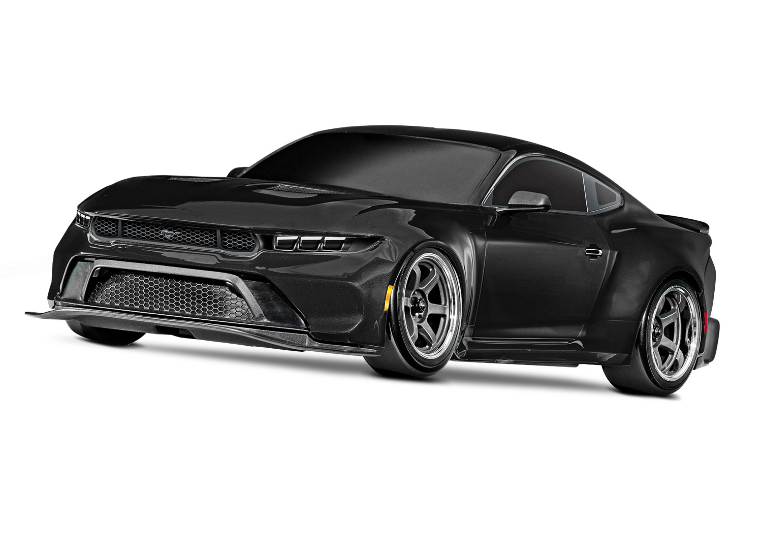 Traxxas 4-TEC 2024 Ford Mustang RWD Drift Car RTR 1/10 Black Summer Sale