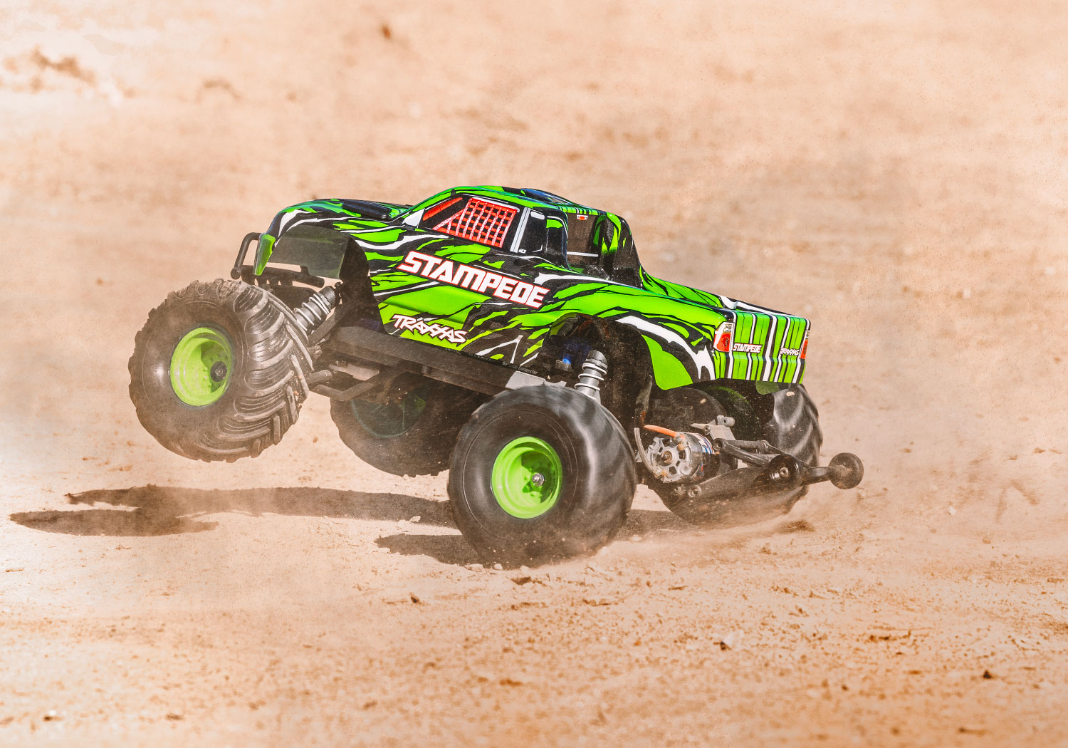 Traxxas Stampede HD TQ 2.4GHz RTR 2WD Monster Truck 1/10 Green X