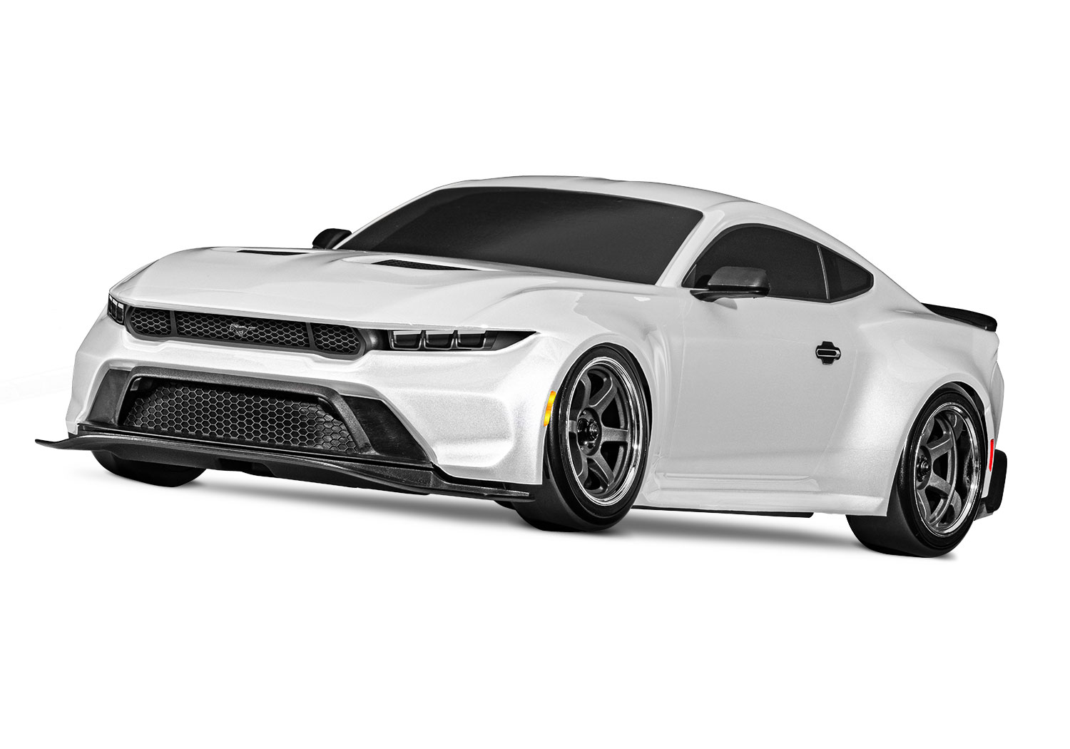 Traxxas 4-TEC 2024 Ford Mustang RWD Drift Car RTR 1/10 White Summer Sale
