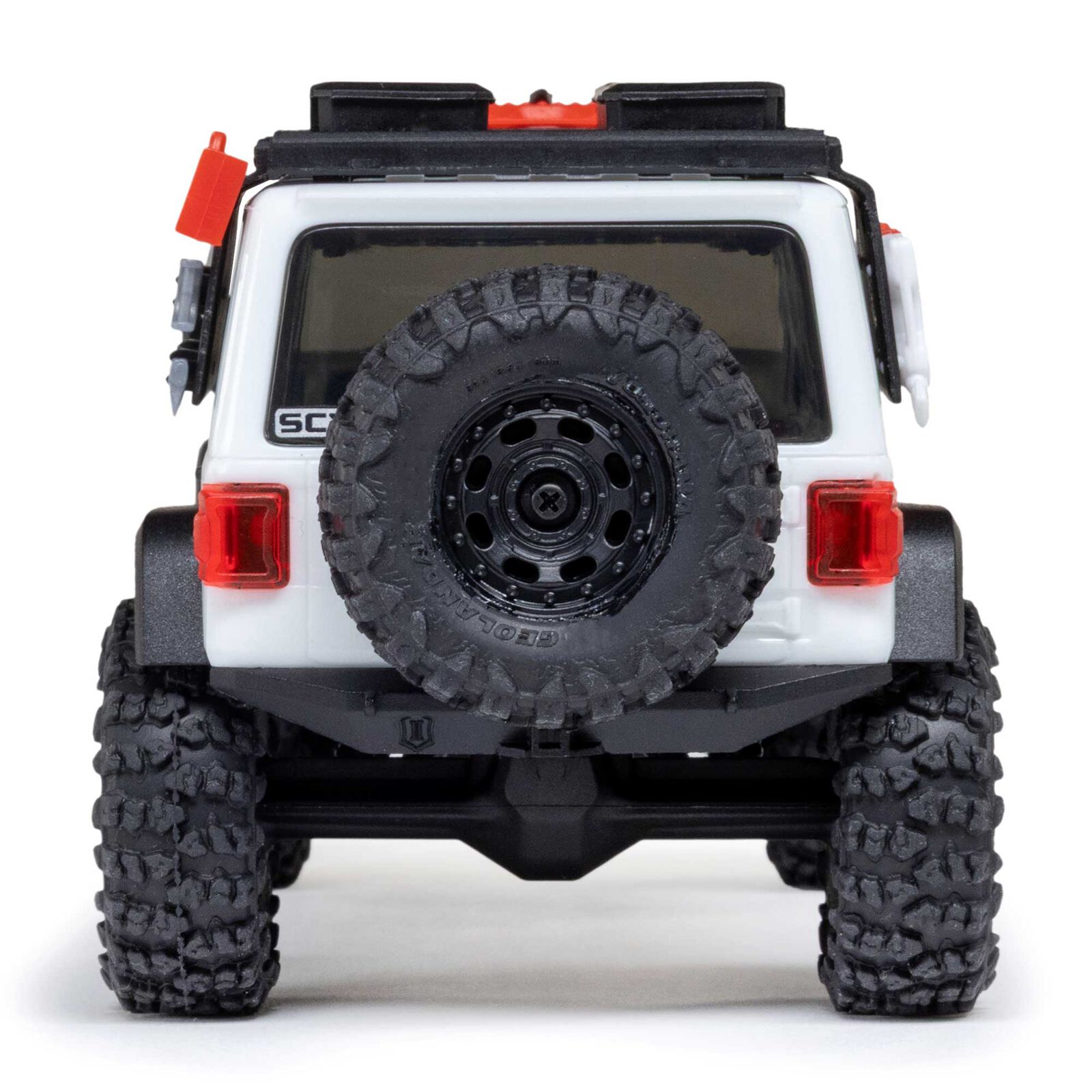 Axial SCX30 Jeep Wrangler JLU 4X4 RTR Brushed Rock Crawler (Battery & Charger Included), White 1/30