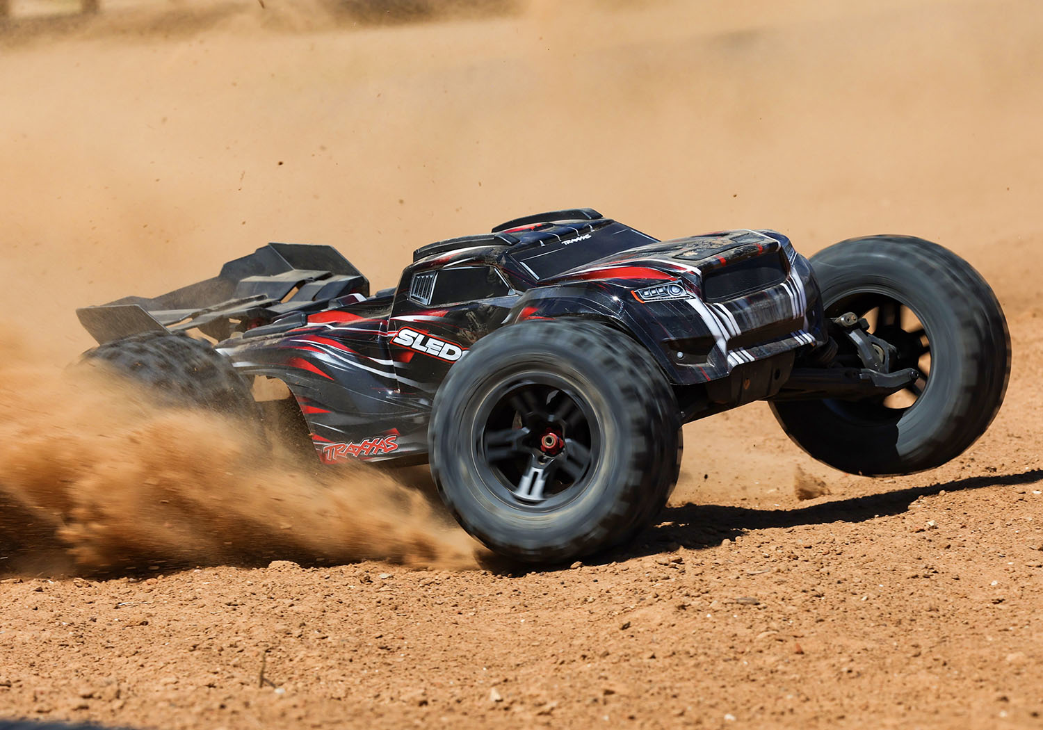 Traxxas Sledge V2 Belted Brushless 6S Off-Road Truggy 1/8 4WD TSM RTR Red Summer Sale