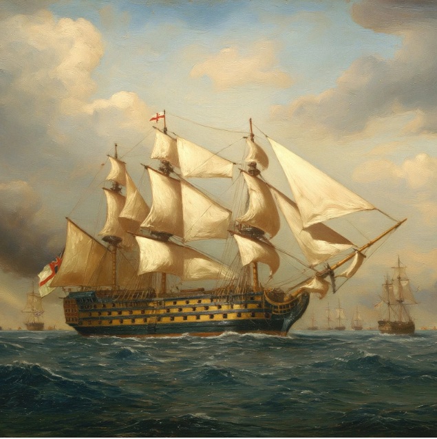 OcCre HMS Victory 1/87 Houten Scheepsmodel