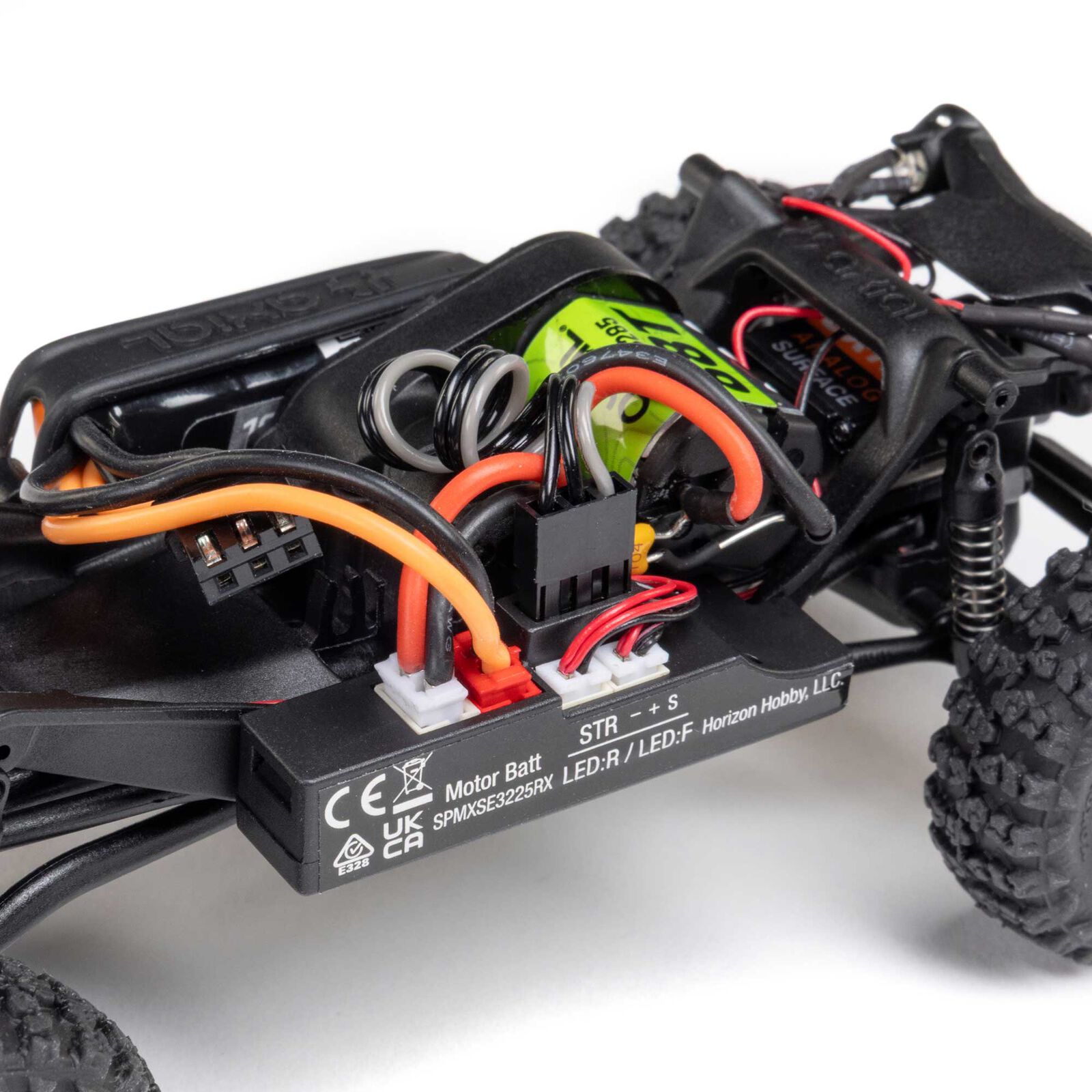 Axial SCX30 Jeep Wrangler JLU 4X4 RTR Brushed Rock Crawler (Battery & Charger Included), White 1/30