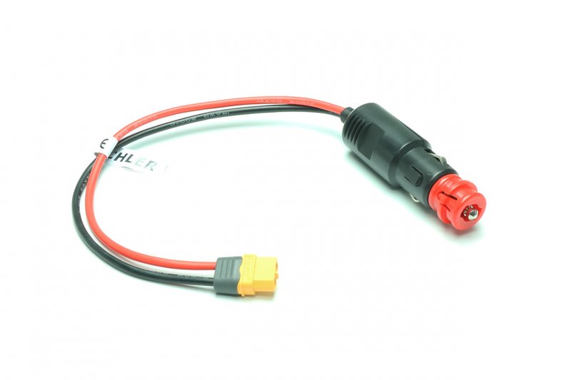 Pichler XT60 Adapterkabel -> Sigarettenaansteker