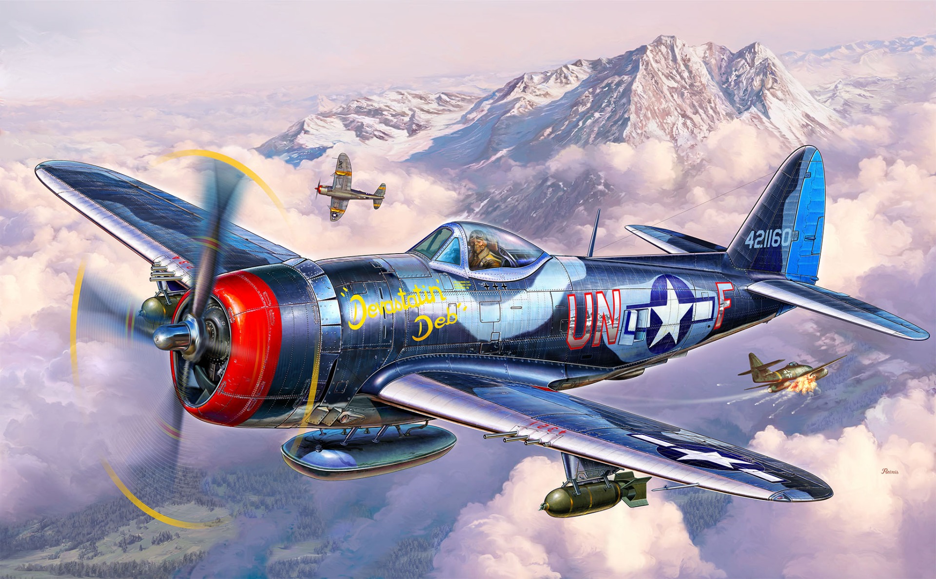Revell P-47M Thunderbolt Model Set 1/72