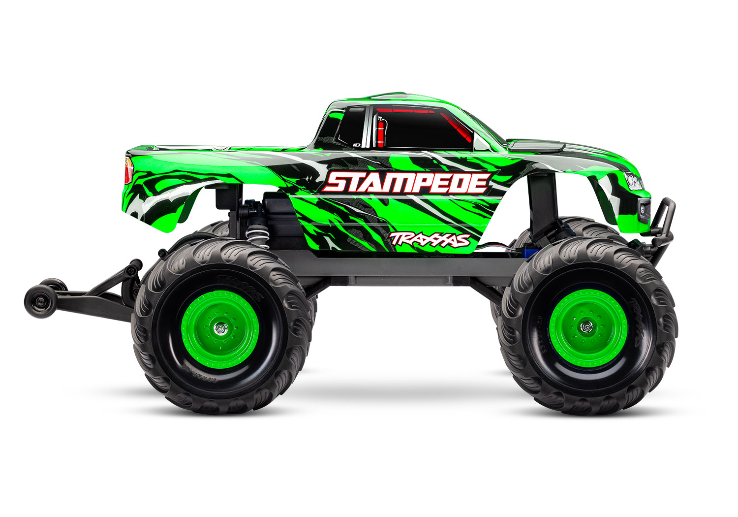 Traxxas Stampede HD TQ 2.4GHz RTR 2WD Monster Truck 1/10 Green X