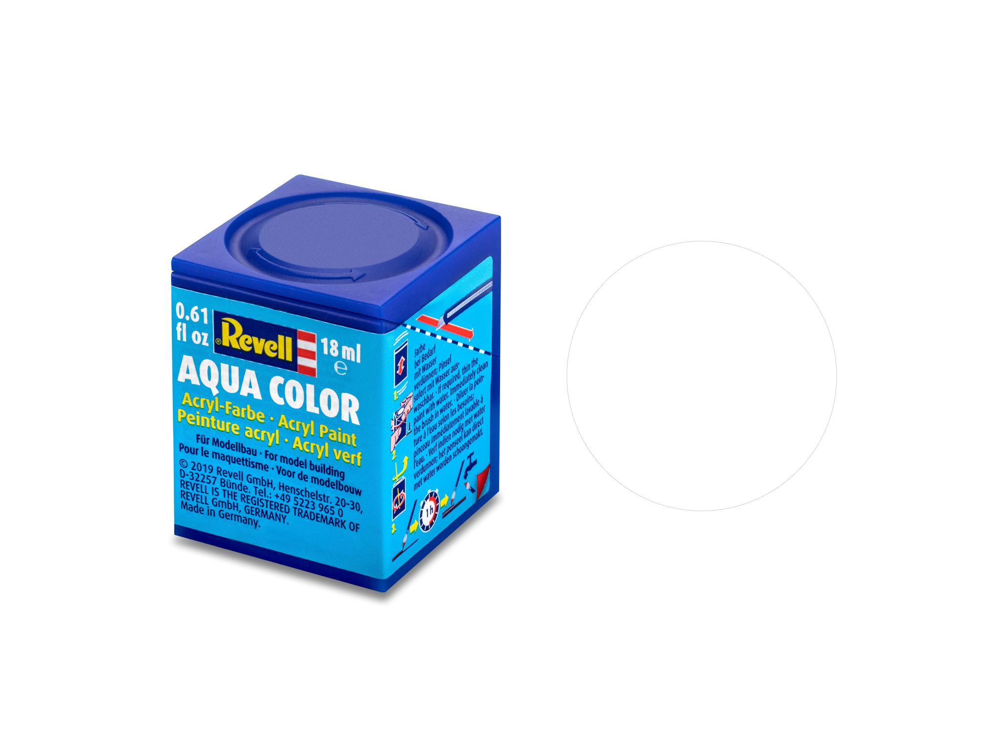 05 Wit Aqua flat 18ml Revell