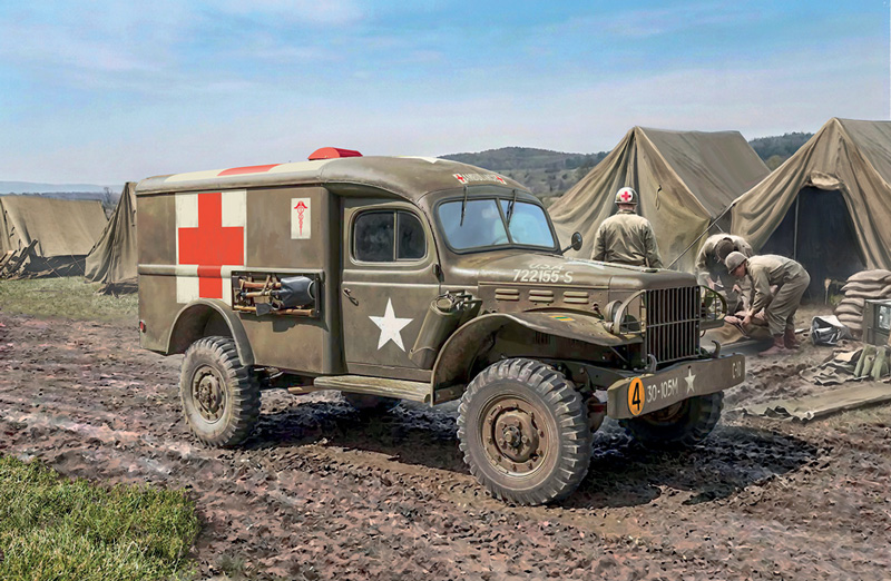 Italeri Dodge WC-54 Ambulance 1/35