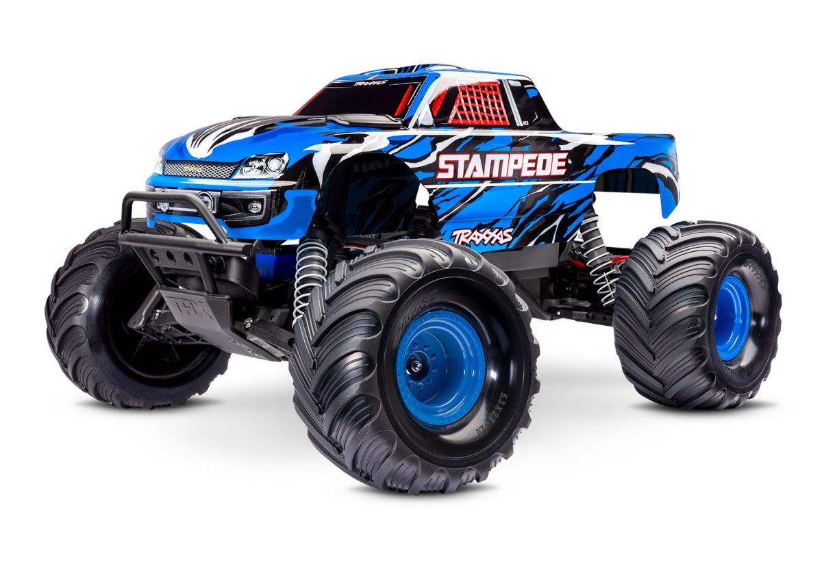 Traxxas Stampede HD TQ 2.4GHz RTR 2WD Monster Truck 1/10 Blue X