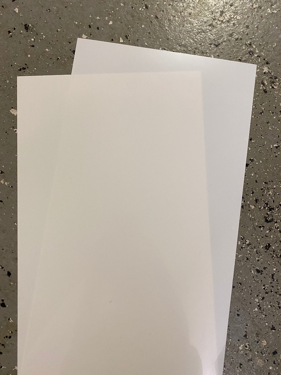 Polystyrol Plaat 2.0x250x500mm