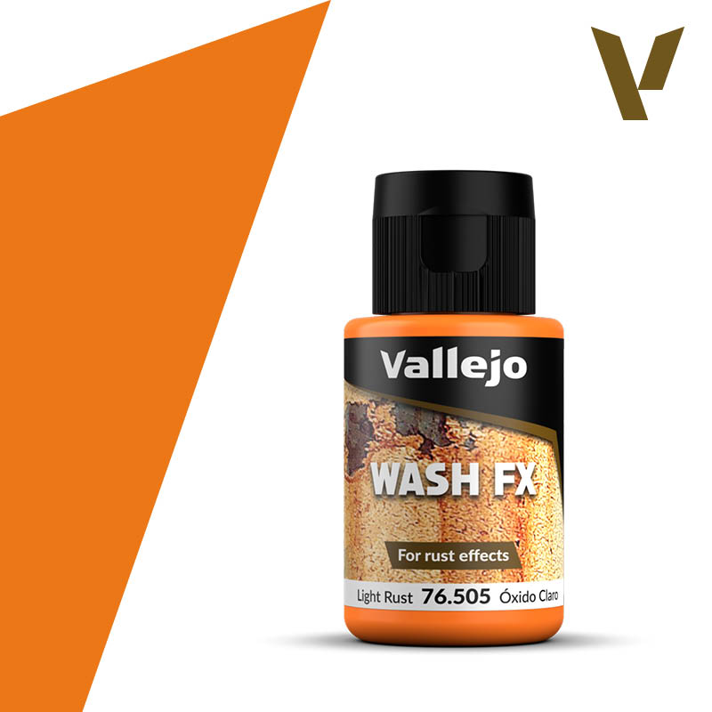 76505 Vallejo Model Wash FX Light Rust 35ml