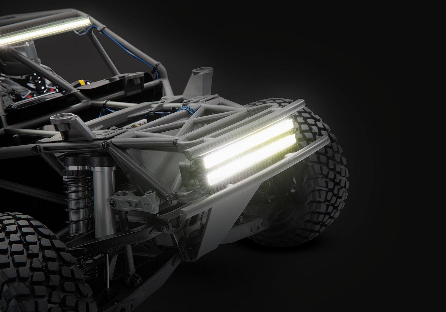 Traxxas Unlimited Desert Racer Pro-Scale 4WD incl. LED TQi VXL-6S FOX 1/8 Orange