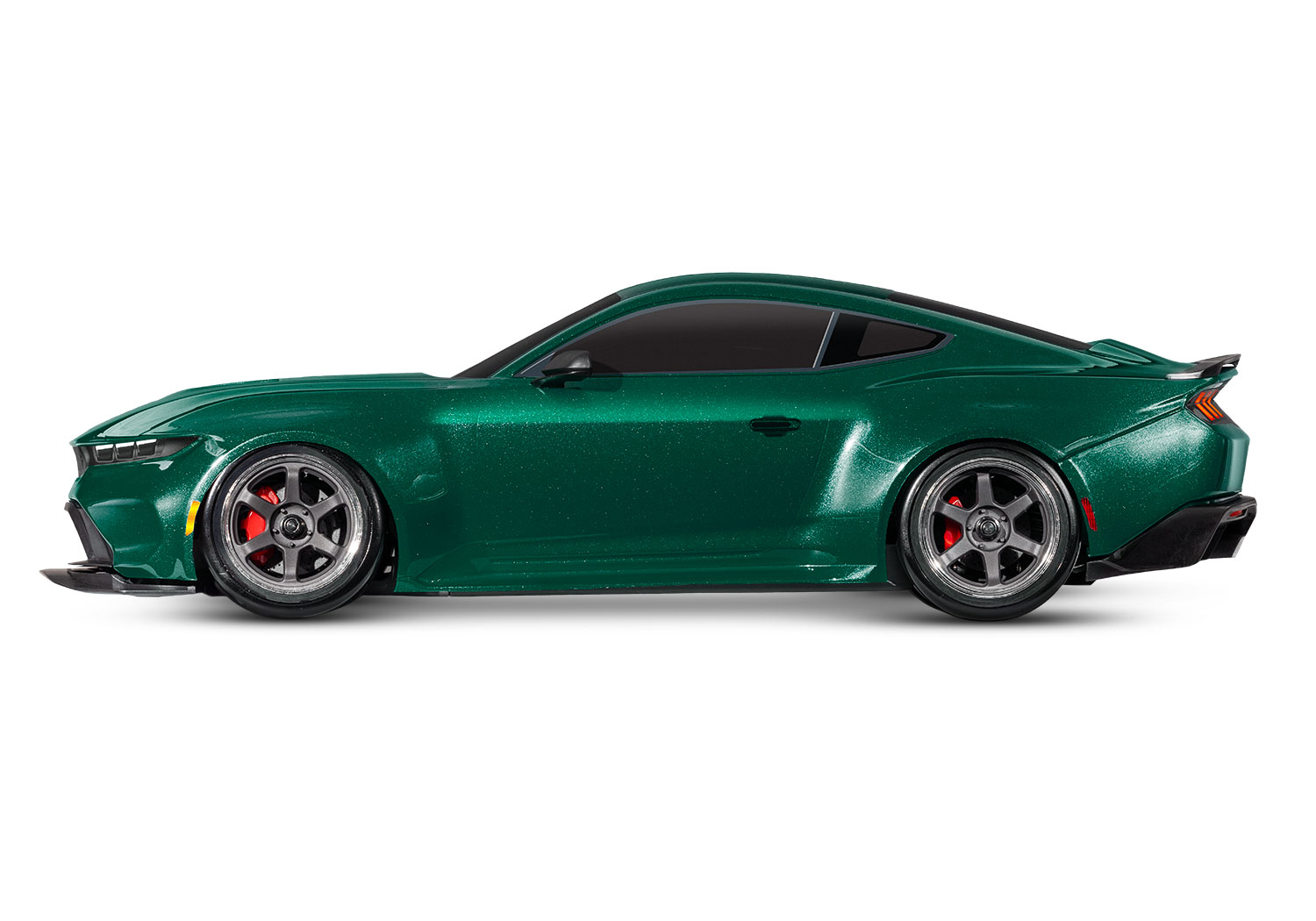 Traxxas 4-TEC 2024 Ford Mustang RWD Drift Car RTR 1/10 Green Summer Sale