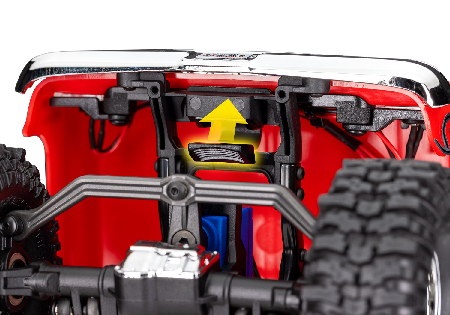 Traxxas TRX-4M High Trail Ford F-150 Ranger XLT Truck 4WD Electric Scale and Trail Crawler with TQ 1/18 Blue