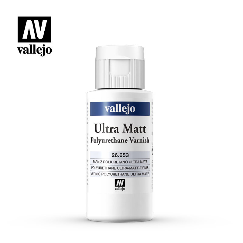 26653 Vallejo Ultra Matt Polyurethane Varnish 60ml