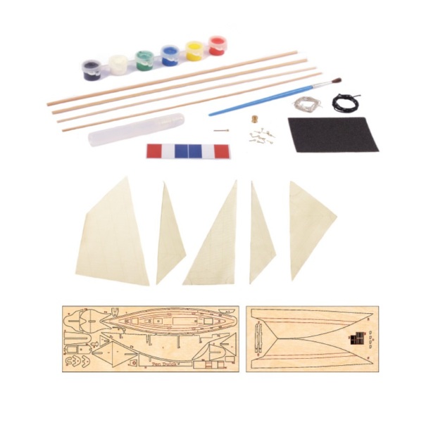 Artesania Latina Easy Kit Cutter Pen Duick Houten modelschip 1/56
