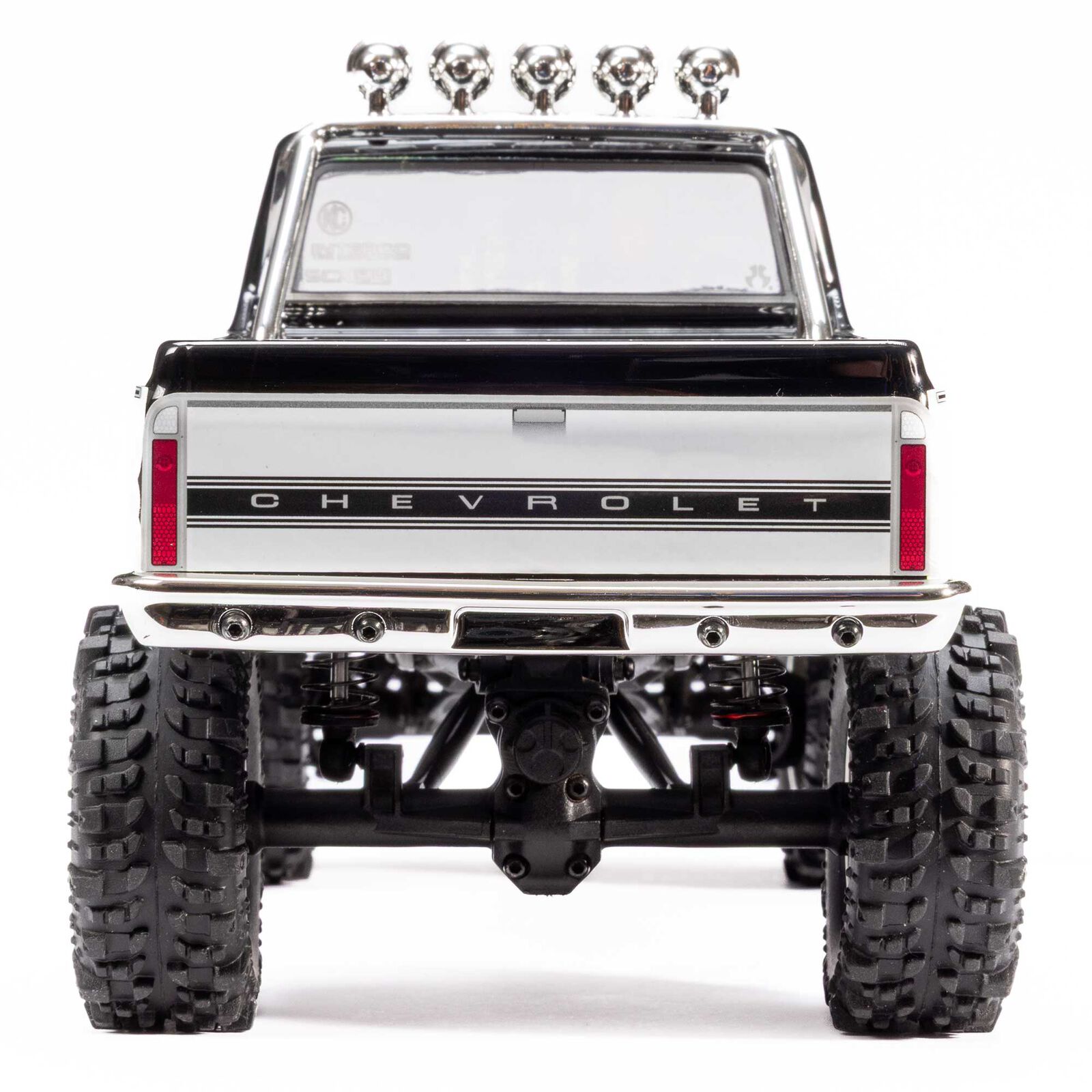Axial SCX24 1967-1972 Chevrolet C10 4WD Truck Brushed RTR Black/White 1/24