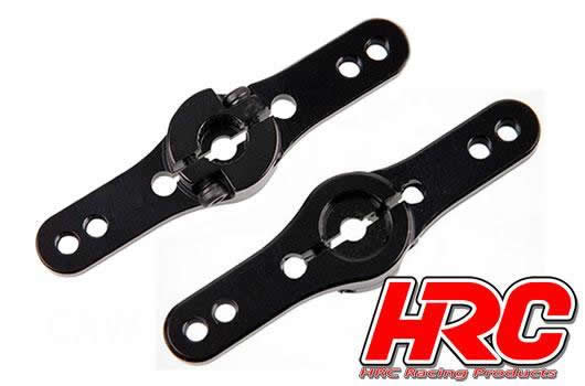 HRC 25T Double Servo Arm Pro Aluminum Clamp Type (Futaba / Sävox / Power HD / Orion)