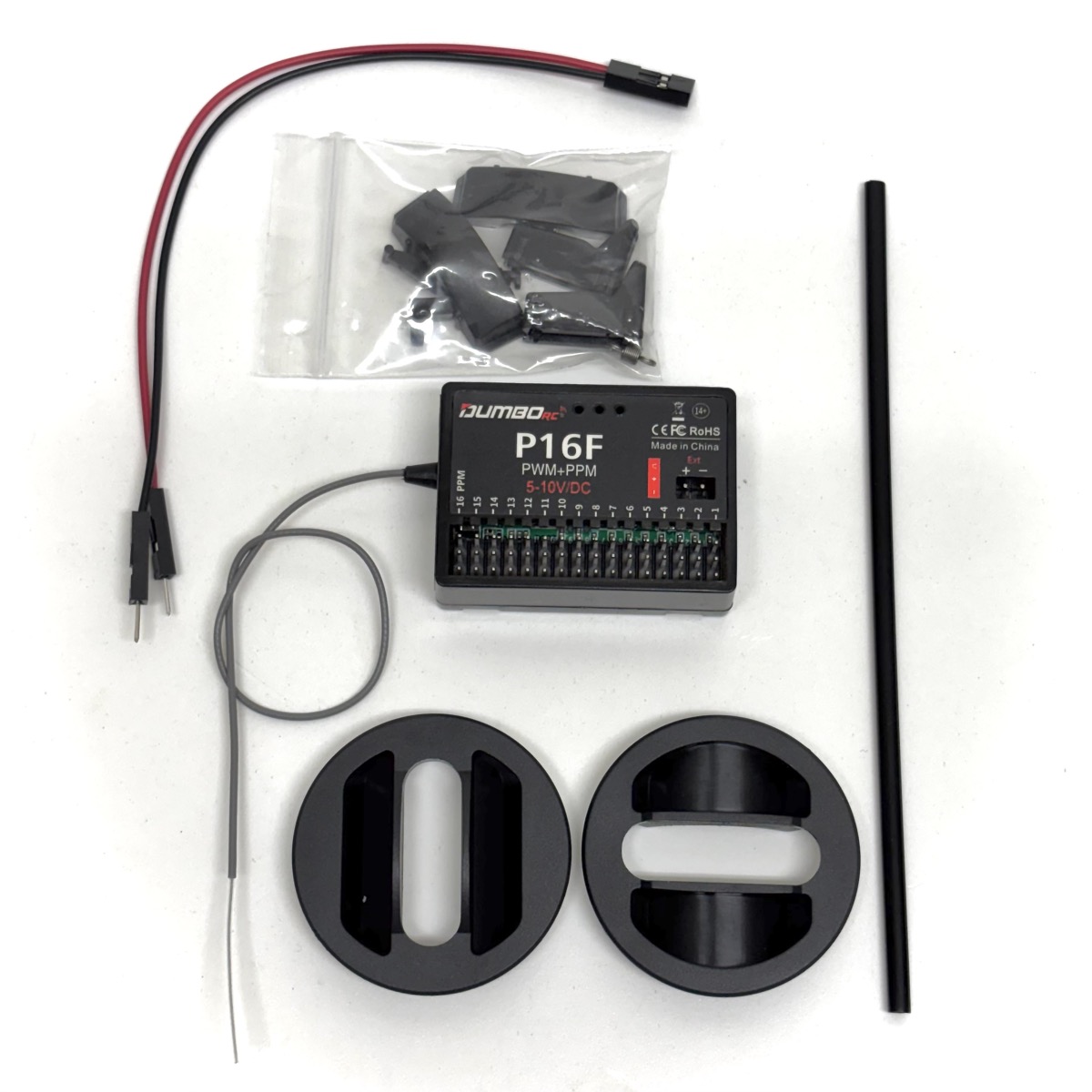 DumboRC DRC16P 16-Kanaals Stick Afstandsbedieningsset 2.4GHz