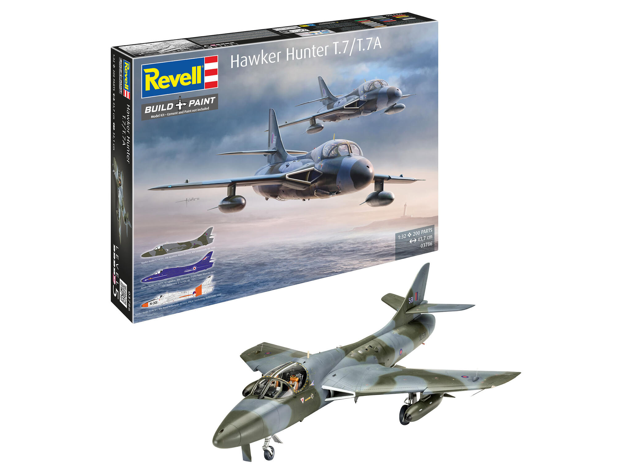 Revell Hawker Hunter T.7/T.7A 1/32