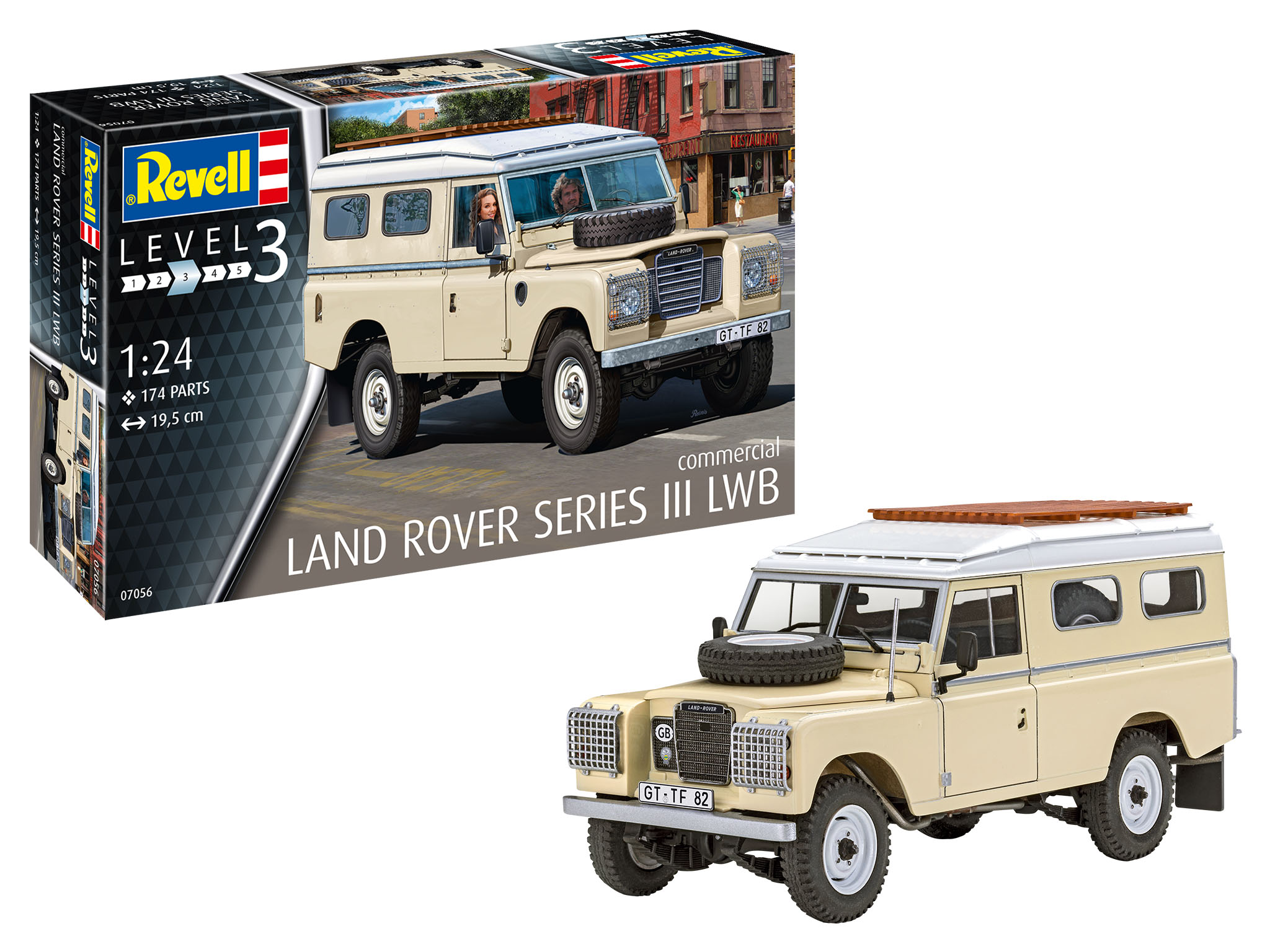 Revell Land Rover Series III LWB 109 1/24