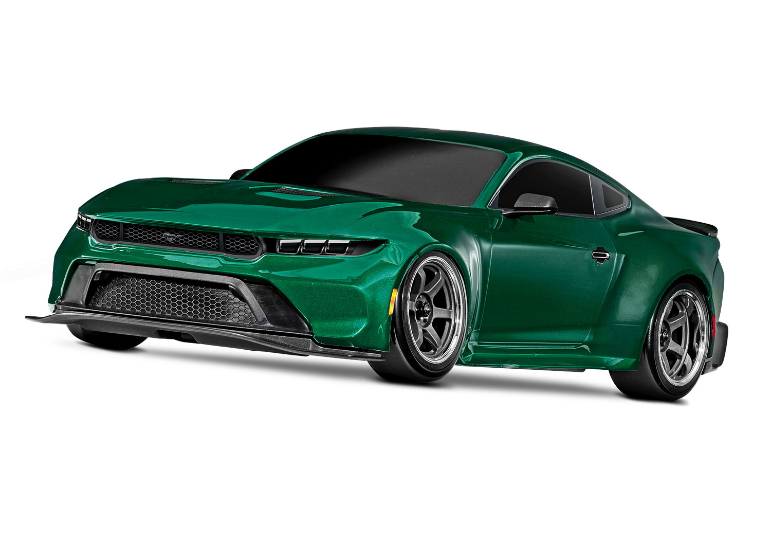 Traxxas 4-TEC 2024 Ford Mustang RWD Drift Car RTR 1/10 Green Summer Sale
