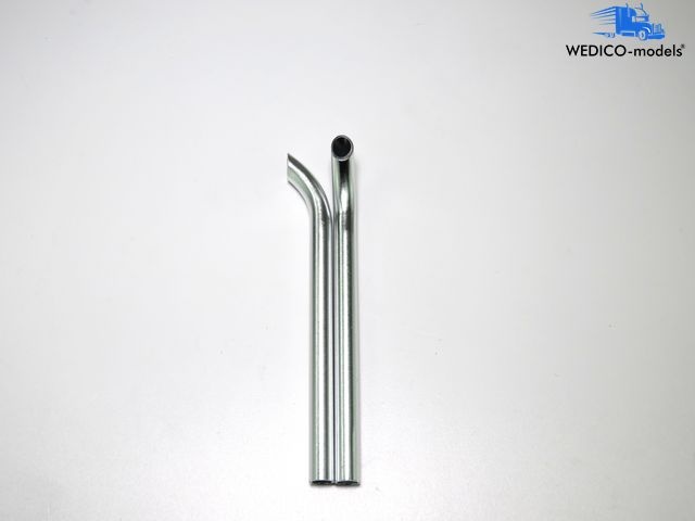 WEDICO Exhaust Pipes Aluminum Bent Set (2)