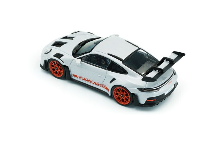 Solido Porsche 911 (992) GT3 RS '23 Grijs/Rood 1/43