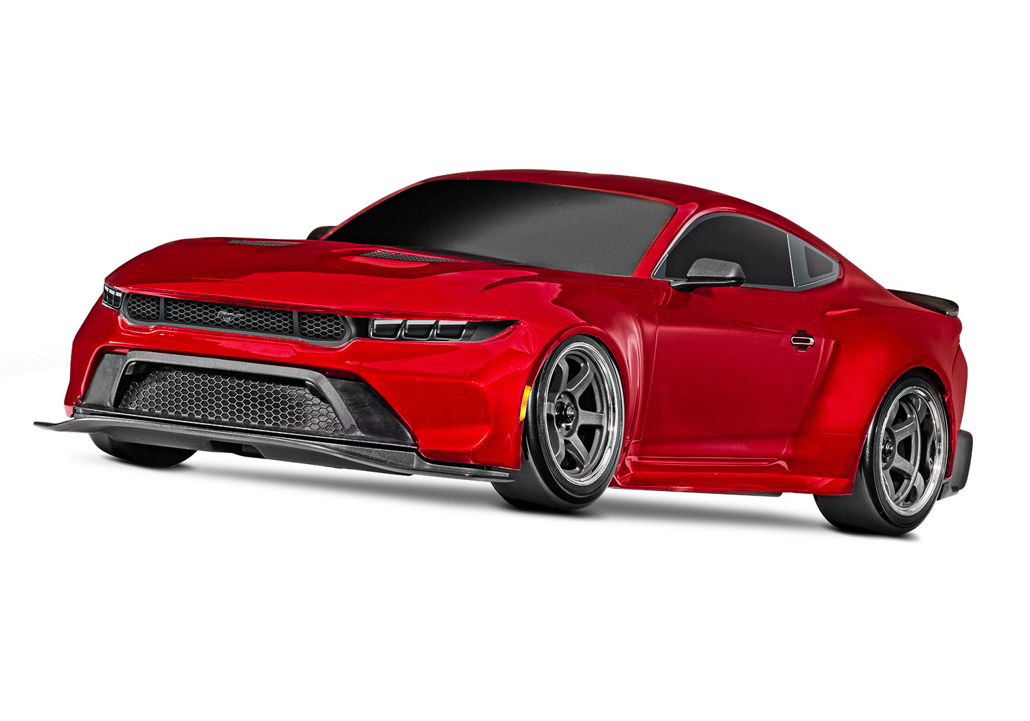 Traxxas 4-TEC 2024 Ford Mustang RWD Drift Car RTR 1/10 Red Summer Sale