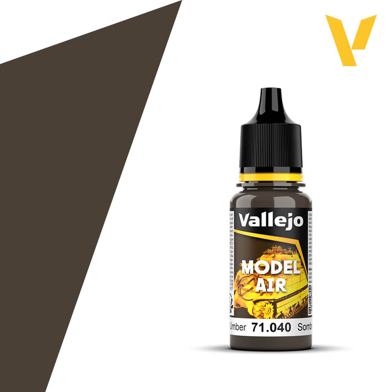 71040 Vallejo Burnt Umber Model Air 18ml