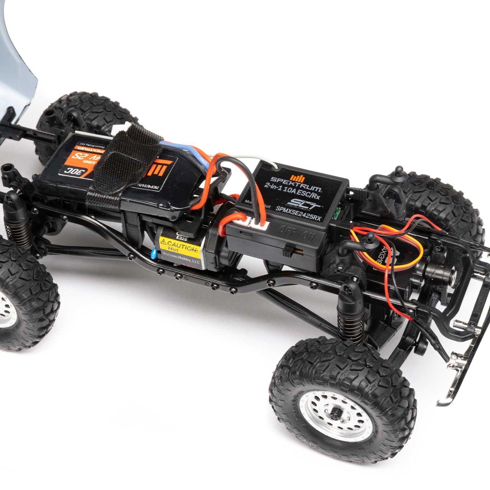 Axial SCX24 1967 Chevrolet C10 4WD Truck Brushed RTR Black 1/24