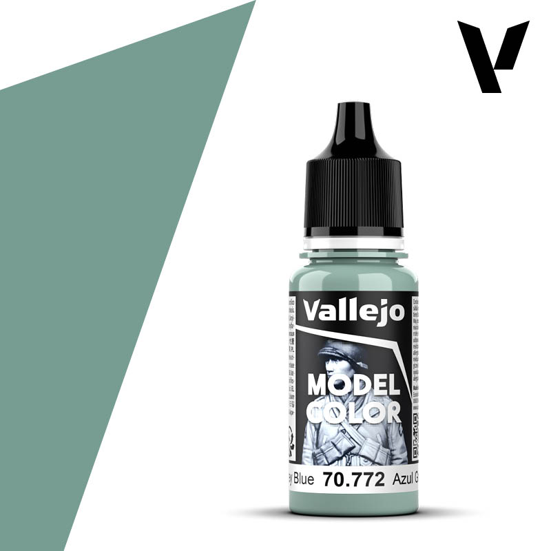 70772 Vallejo Medium Grey Blue Model Color 18ml
