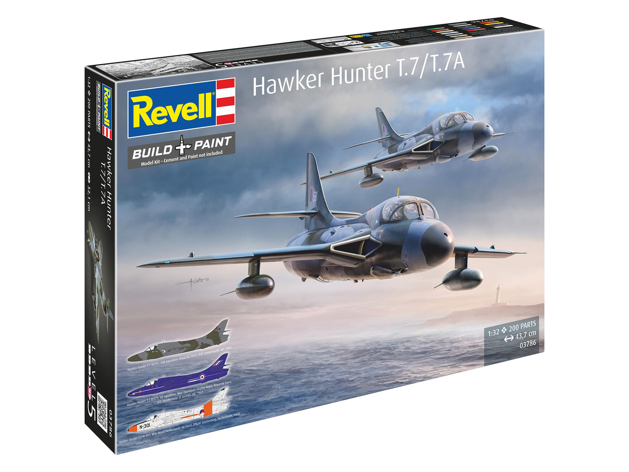 Revell Hawker Hunter T.7/T.7A 1/32