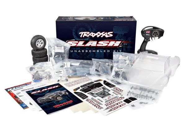 Traxxas Slash Short Course Truck Unassembled Kit with TQ 2.4GHz 2WD 1/10