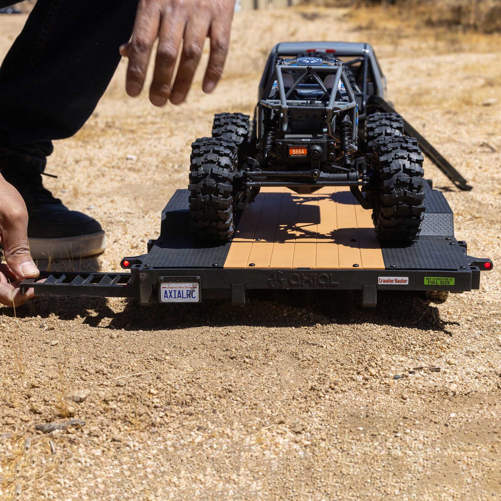 Axial SCX10 Flat Bed Vehicle Trailer 1/10