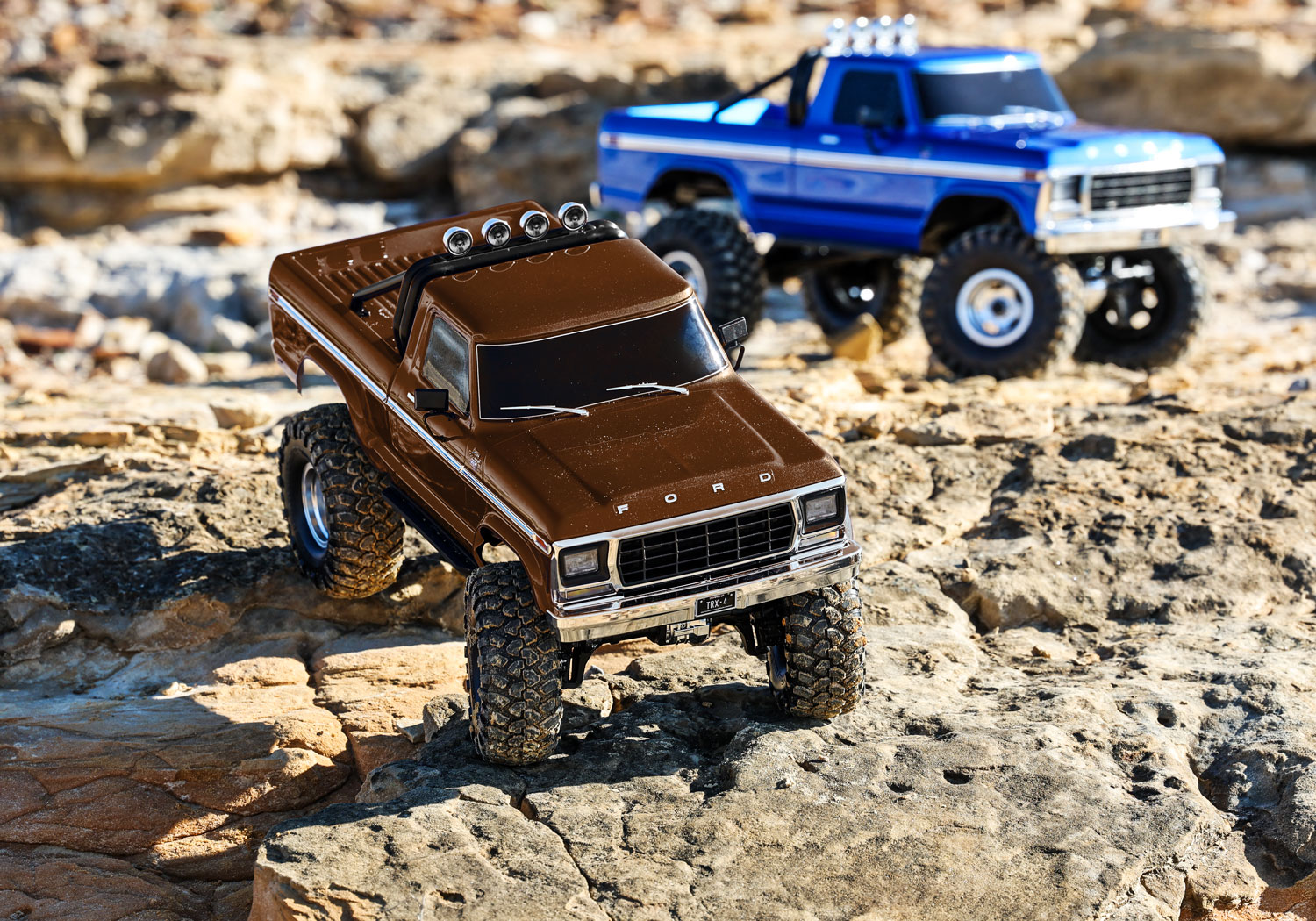 Traxxas TRX-4 Ford Ranger XLT 4WD High Trail Edition Brown 1/10