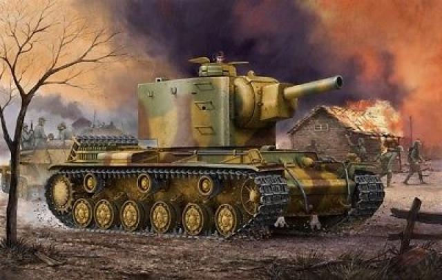 Trumpeter German Pz.Kpfm KV-2 754(r) Tank 1/35