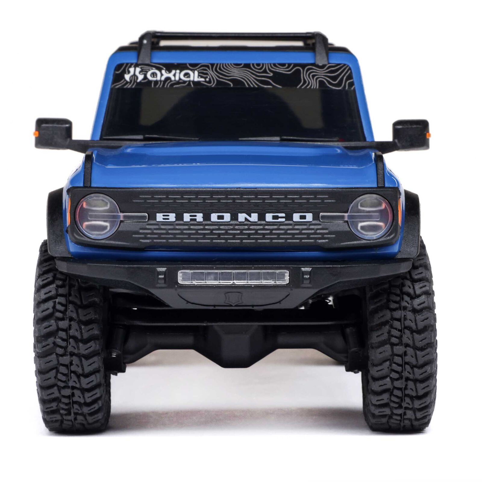 Axial SCX30 Ford Bronco 4X4 RTR Brushed Rock Crawler (Battery & Charger Included), Blue 1/30
