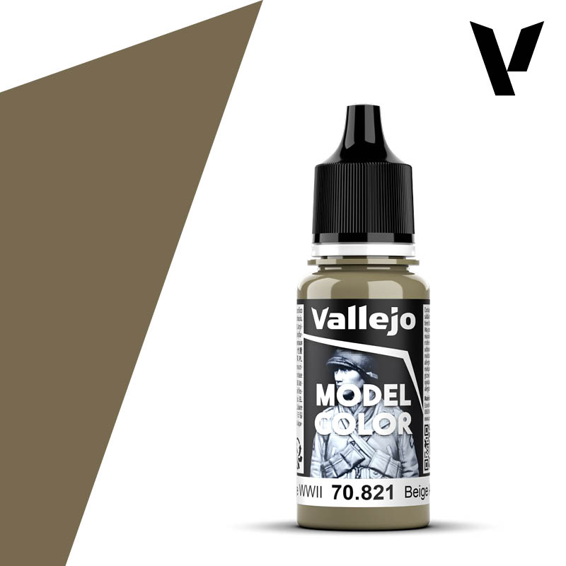 70821 Vallejo German Camo Beige WWII Model Color 18ml