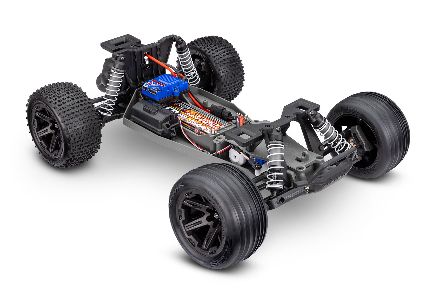 Traxxas Rustler 2WD Brushed with Battery & USB-C Charger Orange X