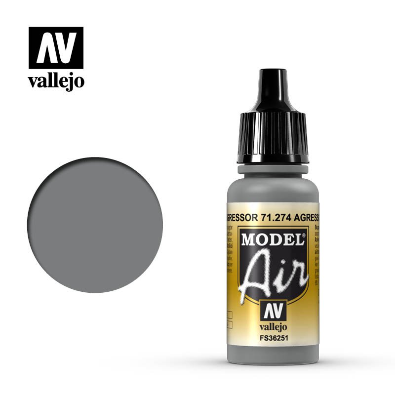 71274 Vallejo Aggressor Gray Model Air 17ml