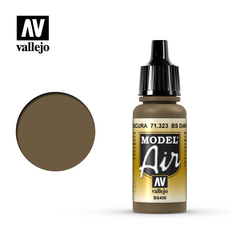 71323 Vallejo BS Dark Earth Model Air 17ml