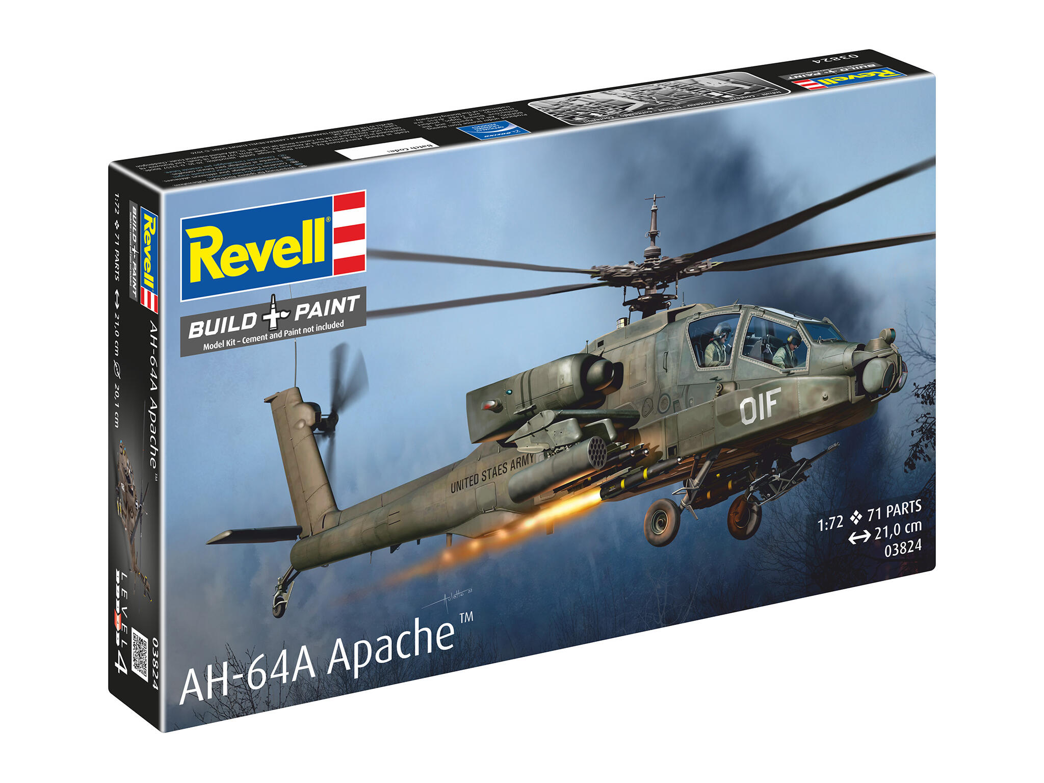 Revell AH-64A Apache 1/72