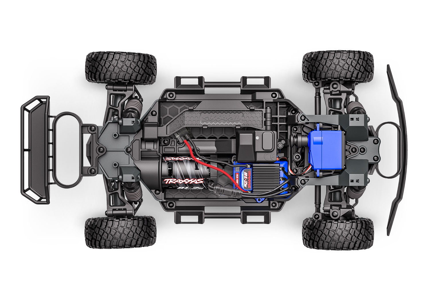 Traxxas Mini Slash BL-2s TQ 4X4 RTR Brushless Short Course Truck 1/16 Green