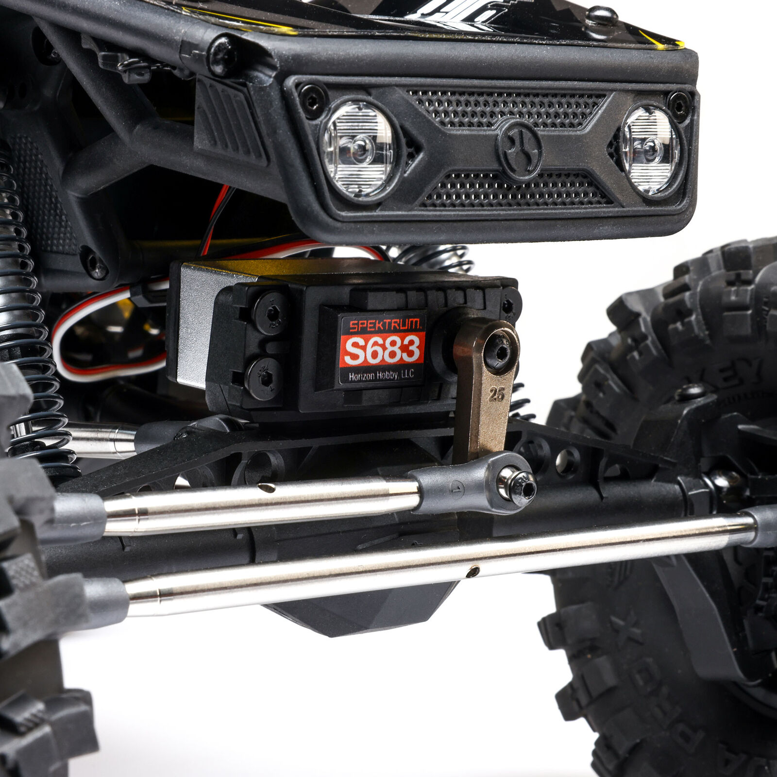 Axial UTB10 Capra 1.9 4WS 4X4 Unlimited Trail Buggy Brushed RTR 1/10 Orange