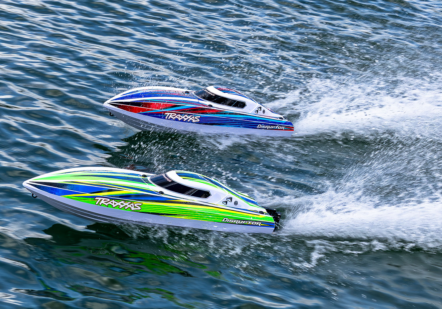 Traxxas Disruptor 4S 40+ MPH High-Performance Boat Orange