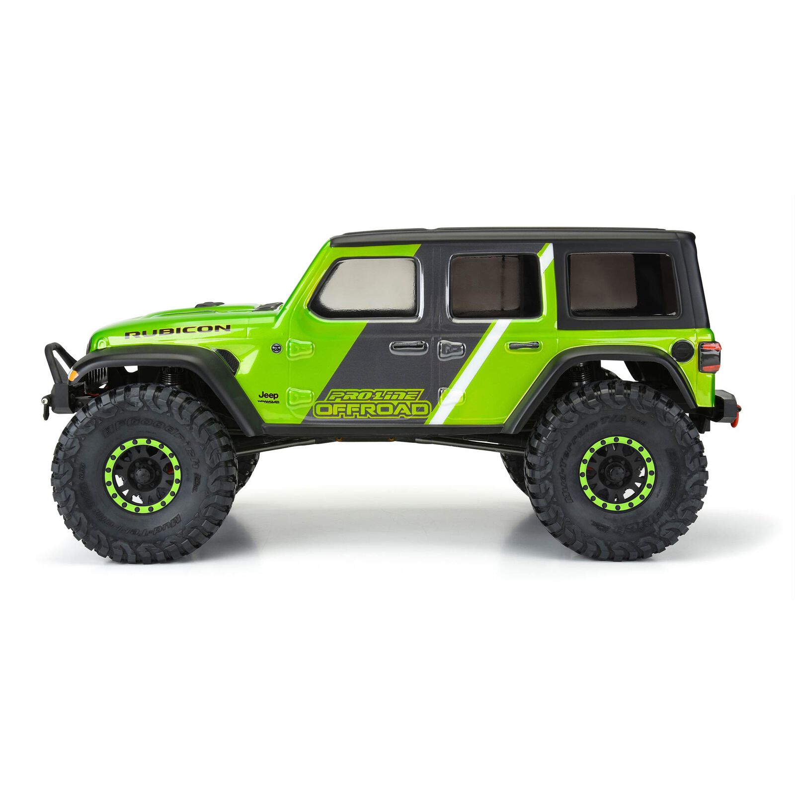 Proline Jeep Wrangler JL Unlimited Rubicon Clear Body 12.3" (313mm) WheelBase Crawlers 1/10