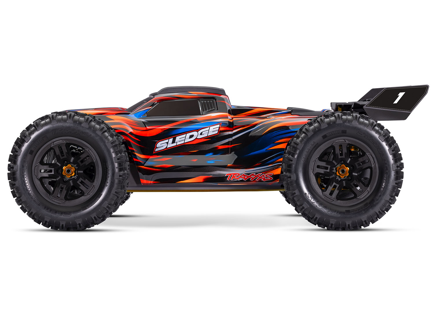 Traxxas Sledge V2 Belted Brushless 6S Off-Road Truggy 1/8 4WD TSM RTR Orange Summer Sale